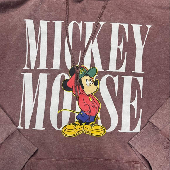 Disney Mickey Mouse mineral-washed graphic hoodie - Picture 2 of 7